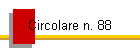 Circolare n. 88