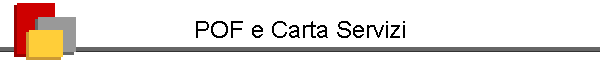 POF e Carta Servizi